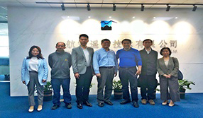 南京師范大學(xué)閭國(guó)年教授，親臨飛燕航空遙感進(jìn)行技術(shù)交流